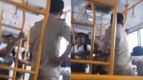 Viral Video: మహిళా ప్రయాణికురాలిని చితకబాదిన బస్సు కండక్టర్.. వైరల్ అవుతున్న వీడియో