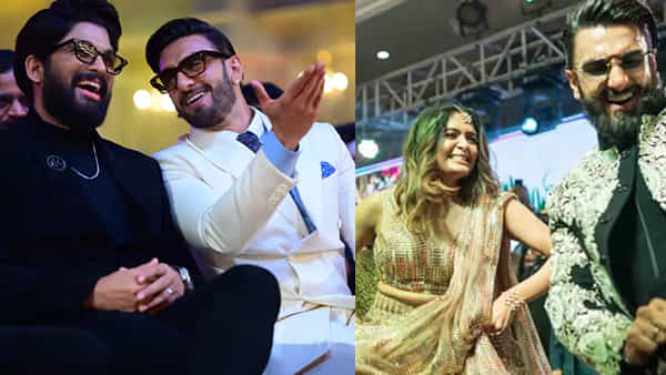 Ranveer Singh: అల్లు అర్జున్ పాటకు రణ్ వీర్ డ్యాన్స్.. ఊ అంటావా మావా సాంగ్ కు మాస్ స్టెప్పులు.. వీడియో