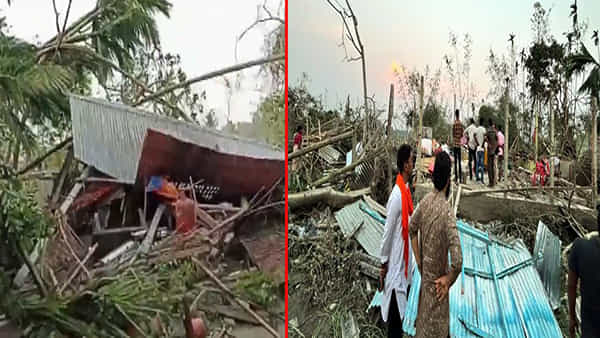 Cyclone: బెంగాల్లో తుఫాన్ విధ్వంసం.. పలు ఇళ్లు ధ్వంసం, నేలకూలిన చెట్లు.. 5 మంది మృతి