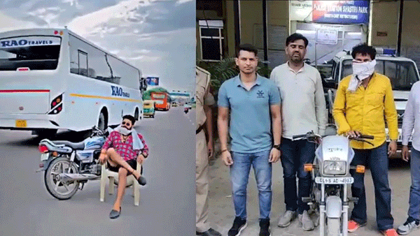 ఎవడ్రా నువ్వు ఇంత టాలెంటెడ్గా ఉన్నావ్.. నడి రోడ్డుపై కూర్చీ వేసుకొని రీల్ చేశాడు.. కట్ చేస్తే..