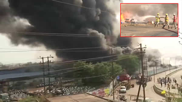 Fire Accident: పవర్ స్టేషన్లో భారీ అగ్ని ప్రమాదం.. భయంతో ఇళ్ల నుంచి పరుగులు తీసిన జనాలు! వీడియో వైరల్
