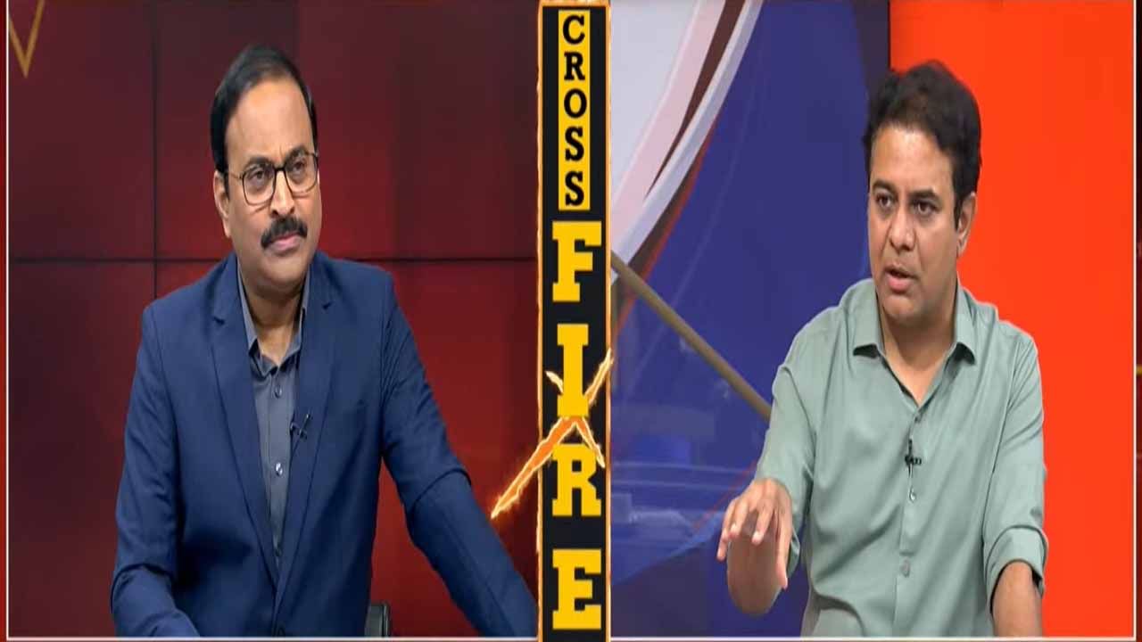 KTR in TV9 Crossfire: బీజేపీ - కాంగ్రెస్‌ కలిసి పనిచేస్తున్నాయి.. కేటీఆర్ సంచలన ఆరోపణ