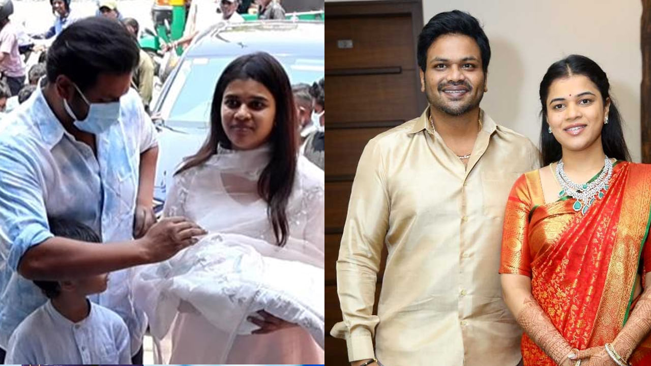 Manchu Manoj: మహాలక్ష్మి అడుగుపెట్టింది.. పాపతో ఇంటికి చేరుకున్న మనోజ్, మౌనిక.. వీడియో చూశారా?