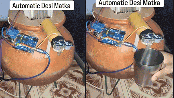 Automatic Desi Matka:మట్టి కుండతో మ్యాజిక్..! దేశీ జుగాఢ్ జాదు చూస్తే మతిపోవాల్సిందే..!