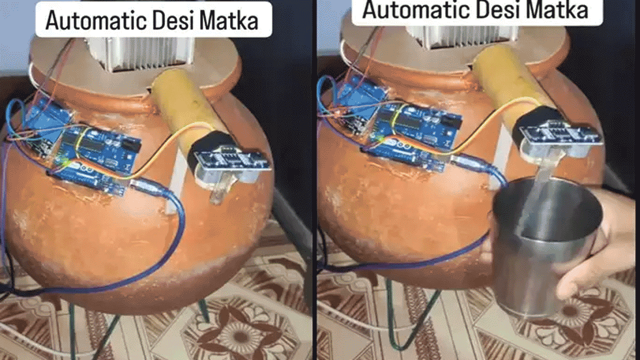 Automatic Desi Matka:మట్టి కుండతో మ్యాజిక్‌..! దేశీ జుగాఢ్ జాదు చూస్తే మతిపోవాల్సిందే..!