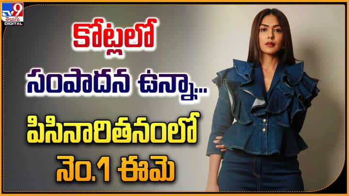 Mrunal Thakur: కోట్లలో సంపాదన ఉన్నా.! పిసినారితనంలో నెం1 ఈమె.. Mrunal Thakur: కోట్లలో సంపాదన ఉన్నా.! పిసినారితనంలో నెం1 ఈమె..