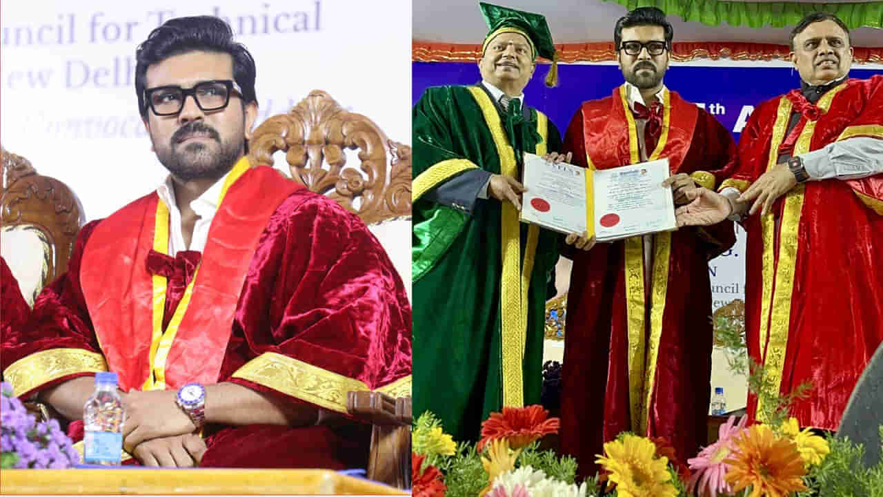 Ram Charan: ఇకపై డాక్టర్ రామ్ చరణ్.. వేల్స్ వర్సిటీ నుంచి డాక్టరేట్ అందుకున్న గ్లోబల్ స్టార్.. వీడియో మీకోసం