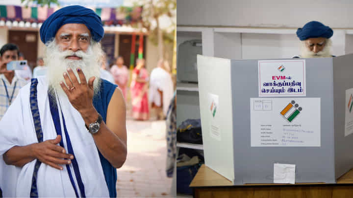 Lok Sabha Election 2024: తమిళనాడులో ఓటు వేసిన ప్రముఖ ఆధ్యాత్మిక గురువు సద్గురు జగ్గీ వాసుదేవ్.. Lok Sabha Election 2024: తమిళనాడులో ఓటు వేసిన ప్రముఖ ఆధ్యాత్మిక గురువు సద్గురు జగ్గీ వాసుదేవ్..