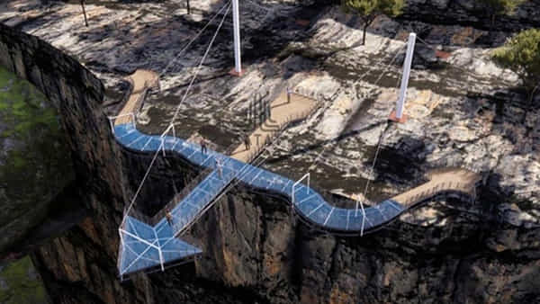Glass Bridge: శ్రీరాముడి విల్లు, బాణం ఆకారంలో ‘గ్లాస్ బ్రిడ్జ్’.. పర్యాటకుల కోసం సిద్ధంగా ఉంది..! ఎక్కడో తెలుసా..?