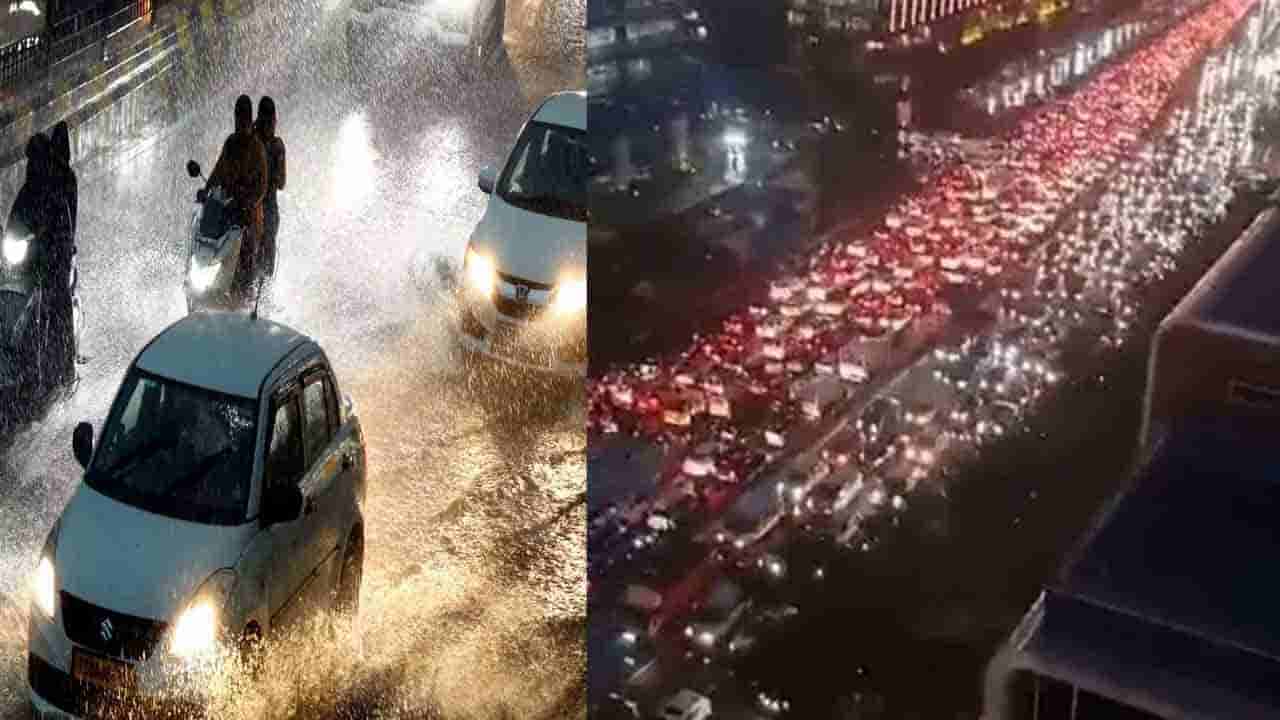Hyderabad: భాగ్యనగరంలో భారీ వర్షం.. విరిగిపడ్డ చెట్లు.. రోడ్లపైకి వరద నీరు.. భారీగా స్తంభించిన ట్రాఫిక్!