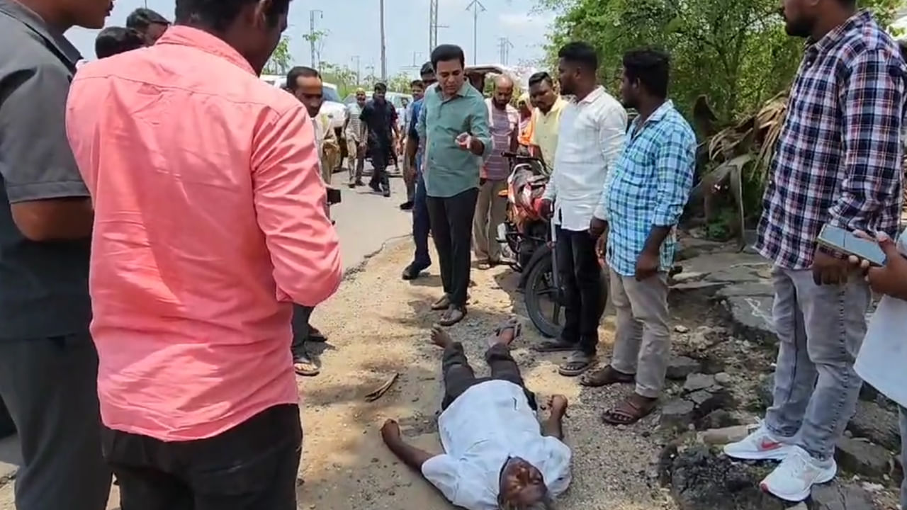 KTR: మానవత్వాన్ని చాటిన కేటీఆర్.. రోడ్డు ప్రమాదానికి గురైన వ్యక్తిని.. KTR: మానవత్వాన్ని చాటిన కేటీఆర్.. రోడ్డు ప్రమాదానికి గురైన వ్యక్తిని..