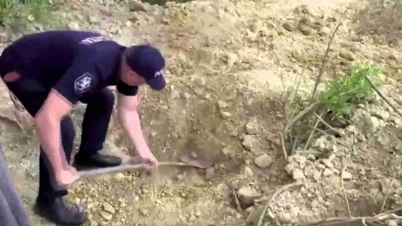 Man Buried Alive Video: బతికుండగానే వృద్ధుడిని పూడ్చిపెట్టారు.. 4 రోజుల తర్వాత తవ్వి చూడగా! వీడియో వైరల్