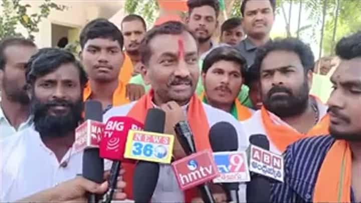 Telangana: జోరుగా ప్రచారం చేస్తున్న బీజేపీ అభ్యర్థి.. కాంగ్రెస్కు కౌంటర్.. Telangana: జోరుగా ప్రచారం చేస్తున్న బీజేపీ అభ్యర్థి.. కాంగ్రెస్కు కౌంటర్..