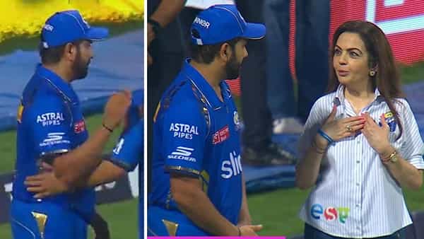 Video: నీతా అంబానీతో సుదీర్ఘ చర్చలు.. కట్చేస్తే.. బెంగళూరుకు బ్యాగ్ సర్దేసిన రోహిత్ శర్మ..