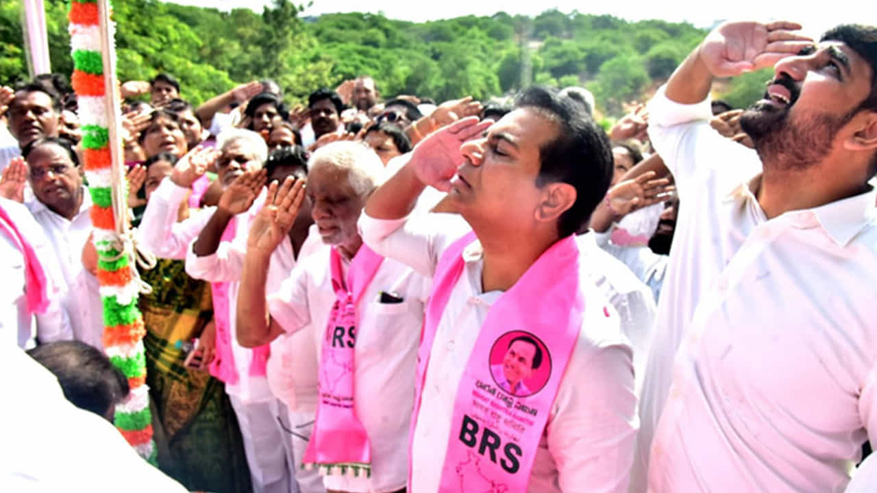 తెలంగాణ ఏర్పడి పదేళ్లు పూర్తవుతున్న సందర్భంగా బీఆర్ఎస్ ఆధ్వర్యంలో ఉత్సవాలు ఘనంగా నిర్వహించారు. పార్టీ ఆదేశాలతో రాష్ట్ర వ్యాప్తంగా గులాబీ శ్రేణులు పలు ఆసుపత్రులు, అనాథ శరణాలయాల్లో పండ్లు, మిఠాయిలు పంపిణీ చేశారు.
