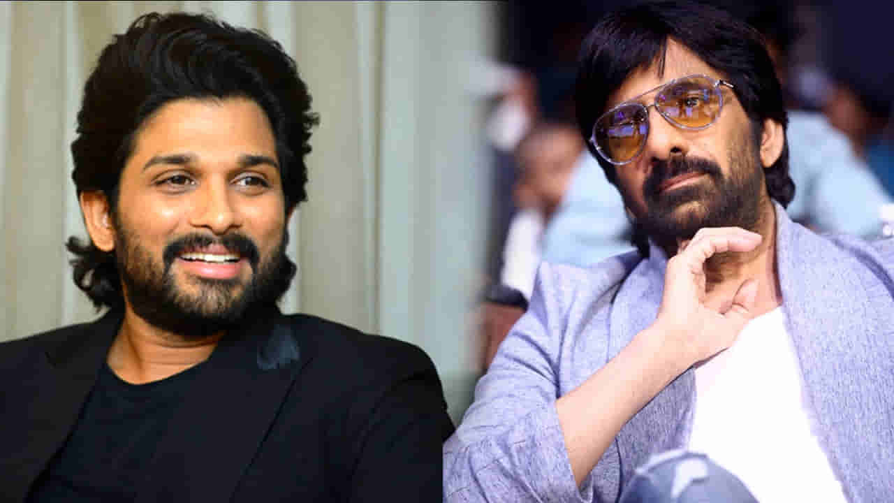 Allu Arjun: అల్లు అర్జున్ రిజెక్ట్ చేశాడు.. మాస్ రాజా బ్లాక్ బస్టర్ హిట్ కొట్టాడు.. ఆ సినిమా ఎదో తెలుసా.?