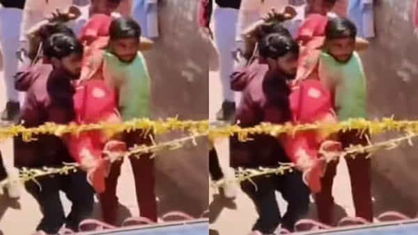 Viral Video: పెళ్లి వీడ్కోలు సందర్భంలో వధువు కిడ్నాప్..! ఎందుకో తెలిస్తే అవాక్కే..!!