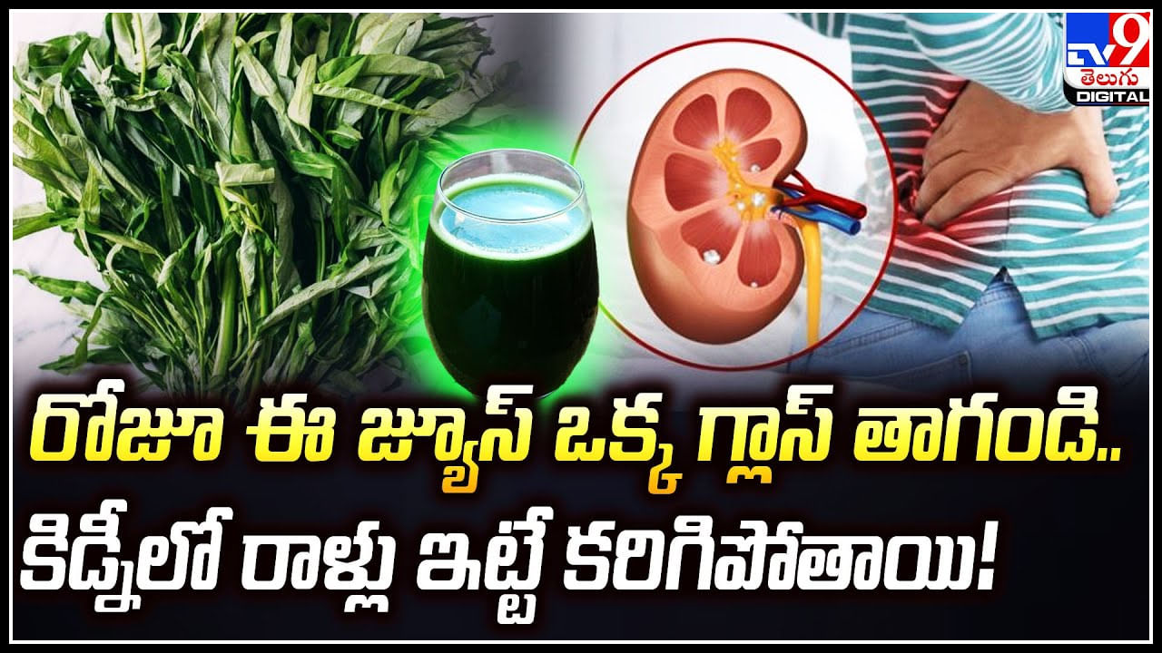 Water Spinach: రోజూ ఒక్క గ్లాస్ ఈ జ్యూస్ తాగండి.. కిడ్నీలో రాళ్లు