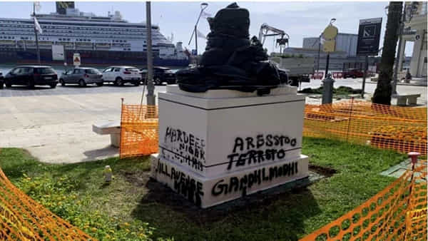 Italy Gandhi Statue: మోదీ టూర్కు అనుహ్య ఘటన.. గాంధీ విగ్రహాన్ని ధ్వంసం చేసిన ఖలిస్తాన్ వేర్పాటువాదులు