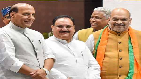 BJP Meet: టీడీపీ, జేడీయూకి కేటాయించేది ఆ శాఖలే..! నడ్డా నివాసంలో బీజేపీ అగ్రనేతల భేటీ..!