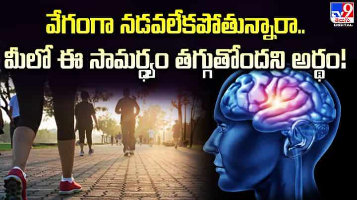 వేగంగా నడవలేకపోతున్నారా.. మీలో ఈ సామర్ధ్యం తగ్గుతోందని అర్థం వేగంగా నడవలేకపోతున్నారా.. మీలో ఈ సామర్ధ్యం తగ్గుతోందని అర్థం