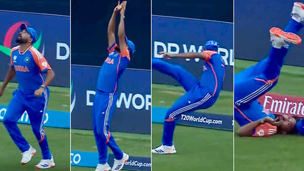 T20 World Cup 2024: వాహ్.. సిరాజ్ మియా.. బౌండరీ లైన్ వద్ద హైదరాబాదీ పేసర్ కళ్లు చేదిరే క్యాచ్.. వీడియో