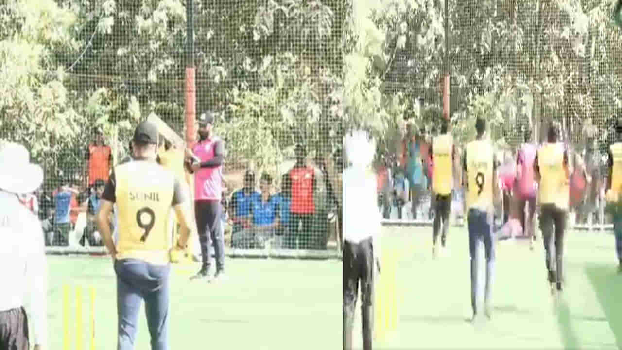 Video: భారీ సిక్సర్ కొట్టి, క్రీజులోనే కుప్పకూలిన బ్యాటర్.. తోటి ప్లేయర్స్ వెళ్లి చూడగా..