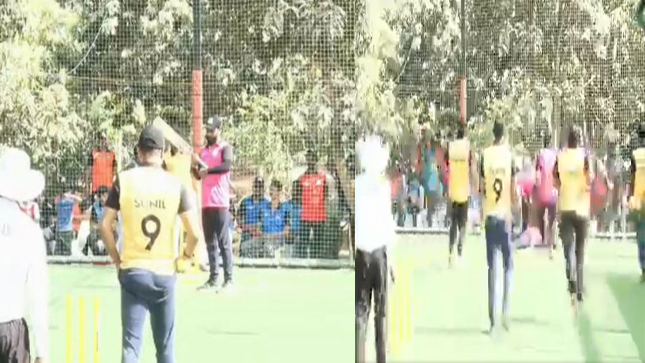 Video: భారీ సిక్సర్ కొట్టి, క్రీజులోనే కుప్పకూలిన బ్యాటర్.. తోటి ప్లేయర్స్ వెళ్లి చూడగా..