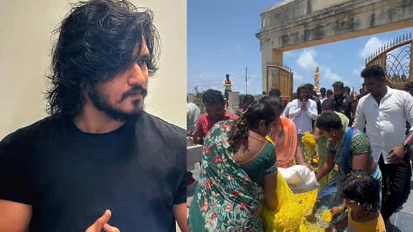 Nikhil Siddhartha: వచ్చాడయ్యో సామి.. మూసి ఉన్న ఆలయాన్ని తెరిపించిన నిఖిల్.. గ్రామస్తుల పూల వర్షం.. వీడియో