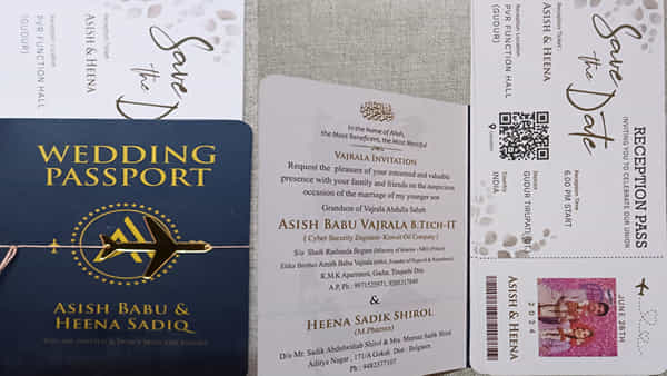 Variety Wedding Card: వెరైటీ పెళ్లి కార్డు.. ఎంత ఎంబసీలో పని చేస్తే మాత్రం ఇలా ప్రింట్ చేస్తారా..?