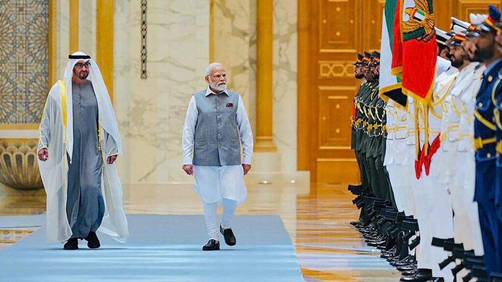 Pm Modi in UAE Visit