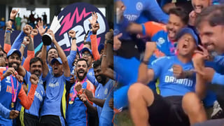 Video: ఇది కదా ఆనందమంటే.. భాంగ్రా స్టెప్పులతో అదరగొట్టి కోహ్లీ, అర్షదీప్.. వైరల్ వీడియో