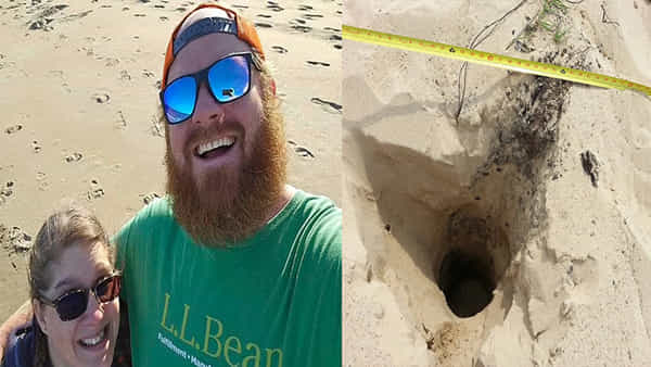Viral News: సముద్రం ఒడ్డున విహరిస్తున్న దంపతులు.. హఠాత్తుగా భార్యను మింగేసిన ఇసుక..