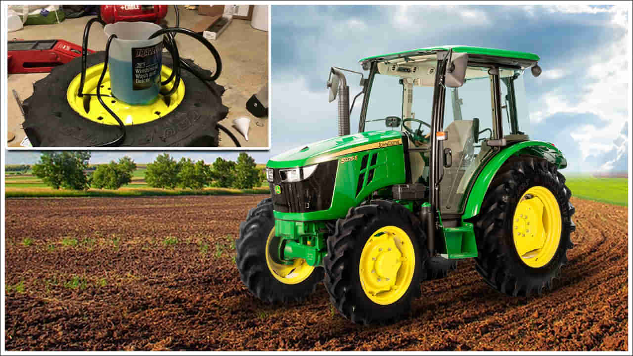 Tractor Tires: ట్రాక్టర్ టైర్లలో నీటిని ఎందుకు నింపుతారు..? దాని వల్ల ప్రయోజనం ఏంటి?