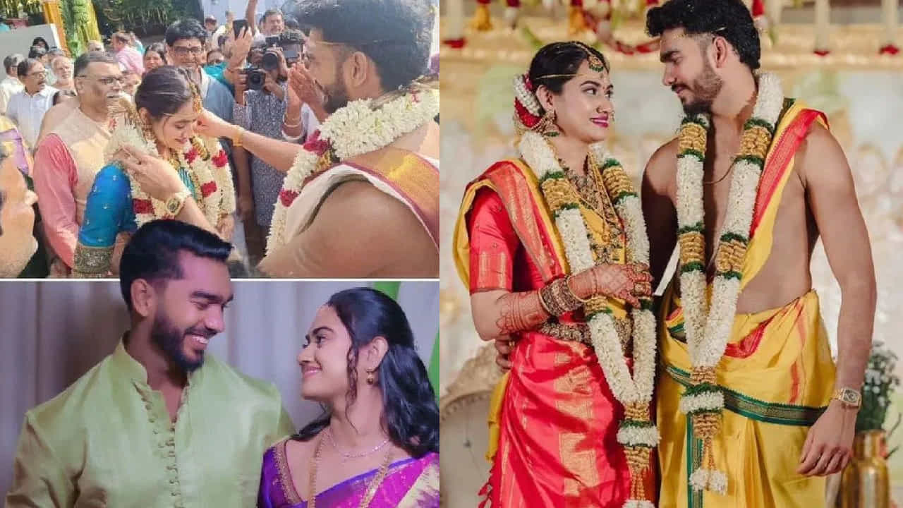 టీమిండియా ఆల్ రౌండర్, కేకేఆర్ ప్లేయర్ వెంకటేష్ అయ్యర్ ఆదివారం ( జూన్02) పెళ్లి పీటలెక్కాడు. తన స్నేహితురాలు శ్రుతి రంగనాథన్ మెడలో మూడు ముళ్లు వేశాడు. ప్రస్తుతం ఈ పెళ్లికి సంబంధించిన ఫోటోలు సోషల్ మీడియాలో వైరల్ అవుతున్నాయి