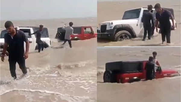 Viral Video: ఇన్‌స్టా రీల్స్‌ మోజులో పిచ్చిపని.. కార్లను డ్రైవ్‌ చేస్తూ నేరుగ సముద్రంలోకి! ఆ తర్వాత ఏం జరిగిందంటే..