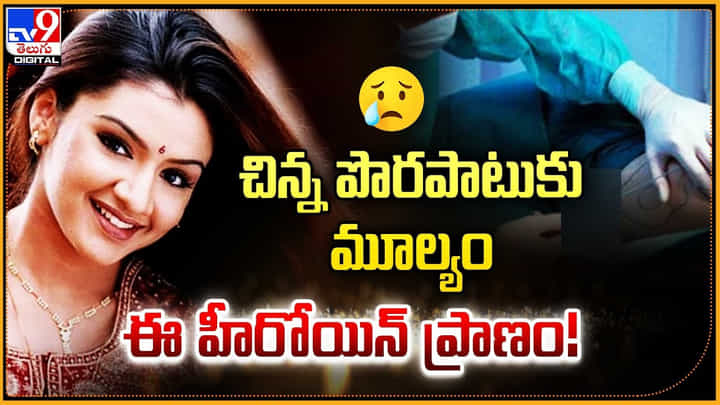 చిన్న పొరపాటుకు మూల్యం ఈ హీరోయిన్ ప్రాణం !! చిన్న పొరపాటుకు మూల్యం ఈ హీరోయిన్ ప్రాణం !!