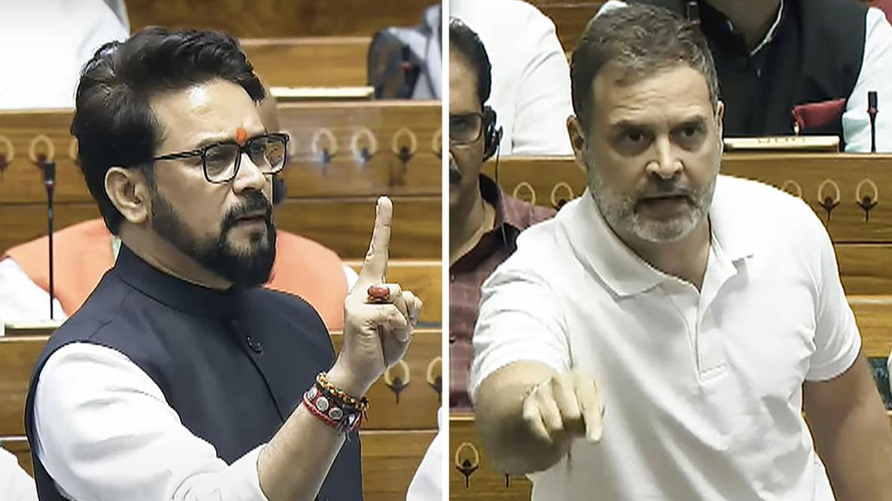 Anurag vs Rahul: కుల గణనపై లోక్‌సభలో రచ్చ రచ్చ.. ఠాకూర్‌ వ్యాఖ్యలపై రగడ