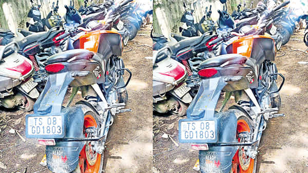 Hyderabad: నంబర్ కనపడకుండా మాయ చేశారు.. అయినా దొంగలను పోలీసులు పట్టేశారు