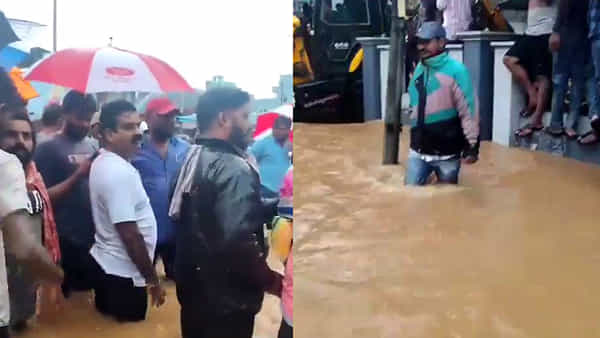 Viral Video: SBI బ్యాంకులోకి వరద నీరు.. సిబ్బంది ఏం చేశారంటే..?