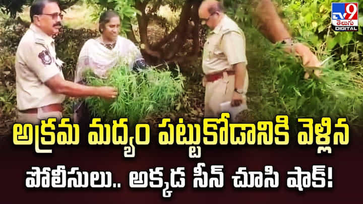 అక్రమ మద్యం పట్టుకోడానికి వెళ్లిన పోలీసులు.. అక్కడ సీన్ చూసి షాక్ !! అక్రమ మద్యం పట్టుకోడానికి వెళ్లిన పోలీసులు.. అక్కడ సీన్ చూసి షాక్ !!