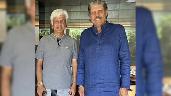 Kapil Dev: కపిల్ దేవ్ పక్కనున్నదెవరో గుర్తు పట్టారా? అరెరె.. ఆ బాహుబలి ఏంటిలా మారిపోయాడు