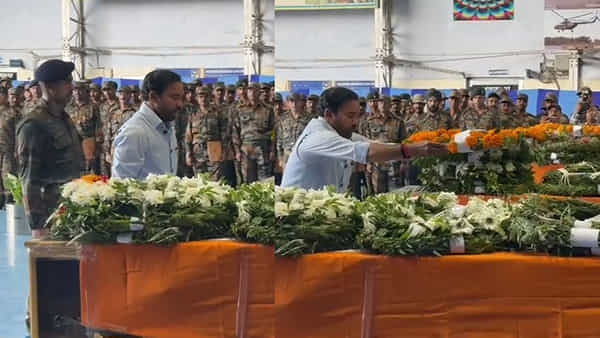 Kishan Reddy: దేశం అండగా నిలుస్తోంది.. అమర జవాన్లకు నివాళులర్పించిన కేంద్రమంత్రి కిషన్ రెడ్డి..