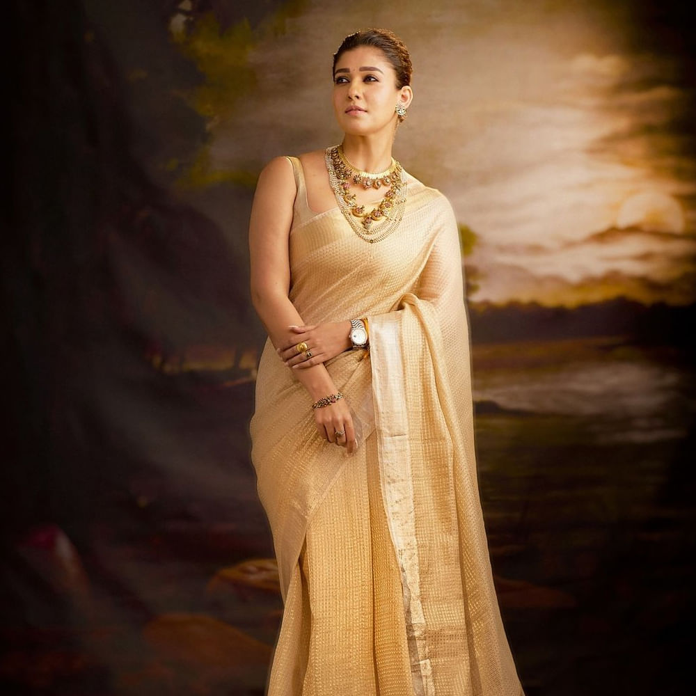 Nayanthara Saree