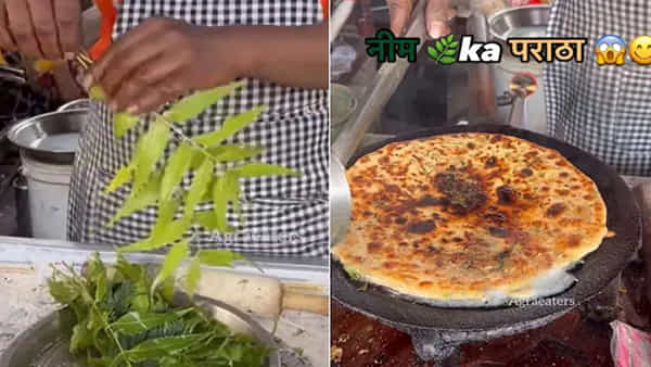 Viral Video: వంటలతో వింతలు చేస్తున్న వ్యక్తులు.. వేప ఆకులతో పరాఠా తయారీ.. వీడియో వైరల్..