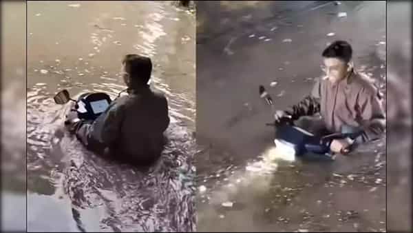Ola Electric Scooter: వరద నీటిలో సబ్ మెరైన్లా దూసుకెళ్లిన ఓలా స్కూటర్.. చివరికి ఇలా అయ్యిందేంటి?