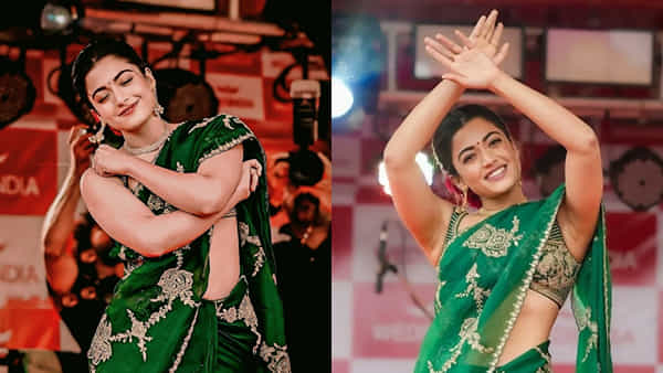 Rashmika Mandanna: స్టేజ్పై అదరగొట్టేసిన రష్మిక.. చీరకట్టులో రంజితమే పాటకు సూపర్బ్ స్టెప్పులు.. వీడియో ఇదిగో