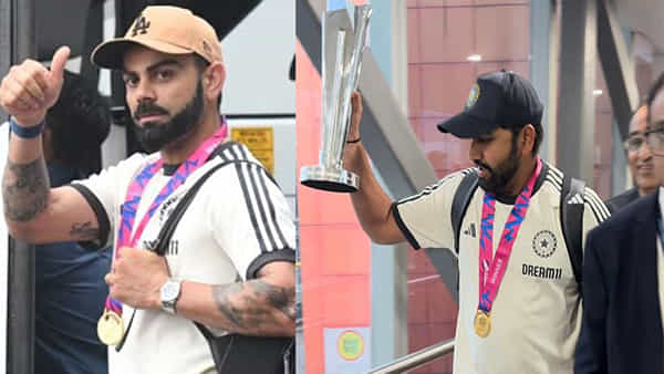 Team India: ఎంట్రీ అదుర్స్.. ఛాంపియన్స్ వచ్చేశారోచ్.. టీమిండియా ప్లేయర్లకు గ్రాండ్ వెల్కమ్..