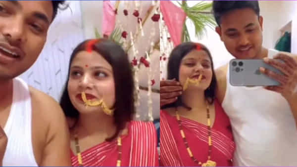 Viral Video: హాయ్ ఫ్రెండ్స్.! ఈరోజు మా ఫస్ట్ నైట్.. వీడియో షేర్ చేసిన కొత్త జంట.. ఇదేం బూతు పురాణం