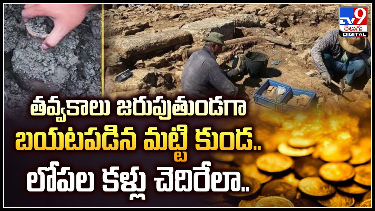 Gold Coins: తవ్వకాల్లో బయటపడిన మట్టి కుండ.! లోపల కళ్లు చెదిరే సీన్..